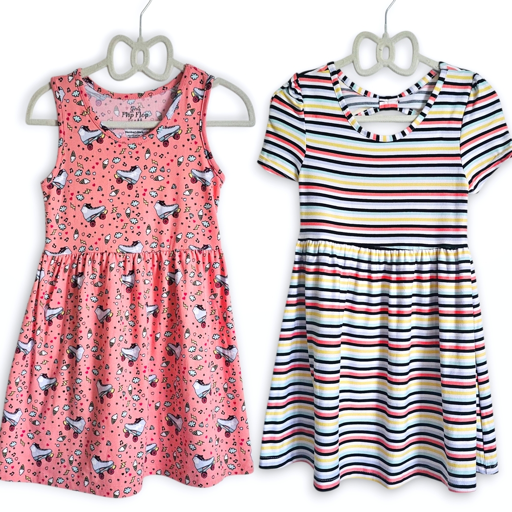 Girls Multicolored Dresses